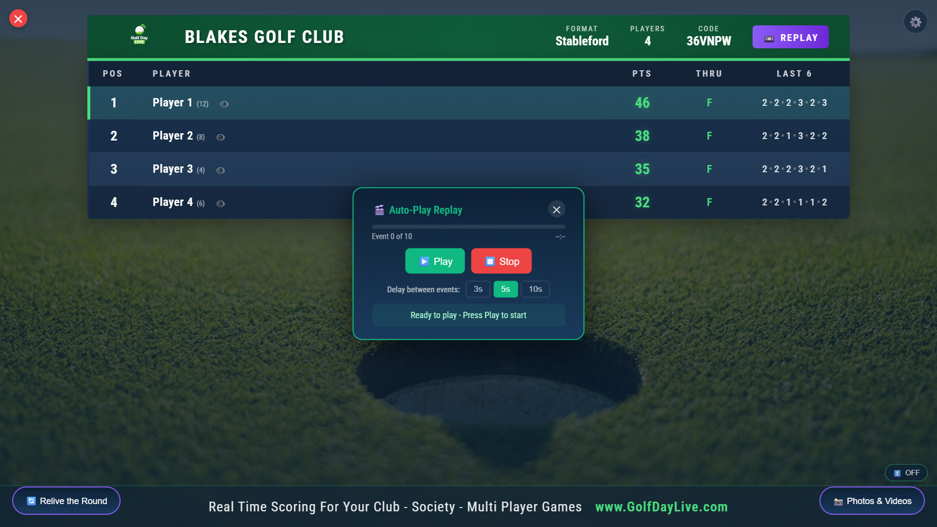 24-Hour Replay Feature